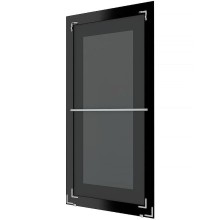 Зеркало Evoform Exclusive-G Floor 204х114 BY 6368 с гравировкой в багетной раме - Травленое серебро 99 мм