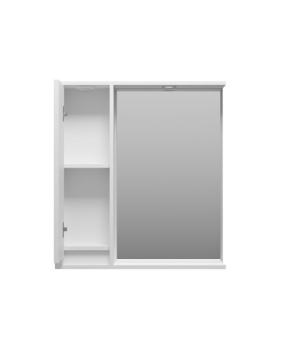 BALATON - 75 Зеркало-шкаф левый, белый