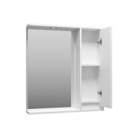 BALATON - 75 Зеркало-шкаф правый, белый