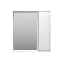 BALATON - 75 Зеркало-шкаф правый, белый