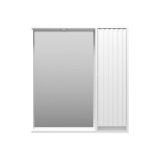 BALATON - 75 Зеркало-шкаф правый, белый