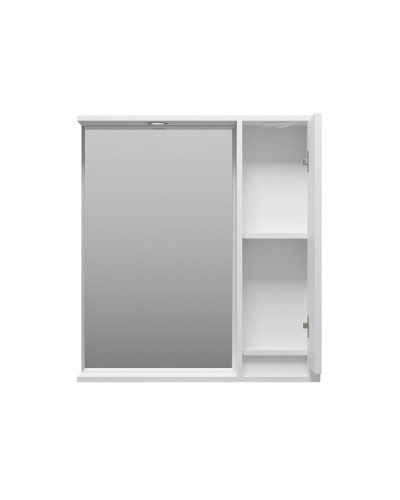 BALATON - 75 Зеркало-шкаф правый, белый