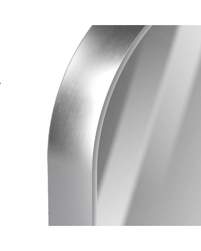 MERCURY - Зеркало 600х800 прямоуг. Rettangolo 6 (платина) нейтр.св. сенсор на зеркале