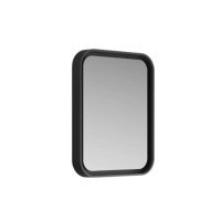 MERCURY - Зеркало 600х800 прямоуг. Rettangolo 6 (черный) нейтр.св. сенсор на зеркале