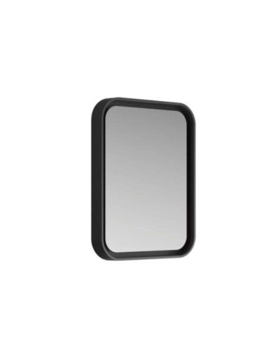 MERCURY - Зеркало 600х800 прямоуг. Rettangolo 6 (черный) нейтр.св. сенсор на зеркале