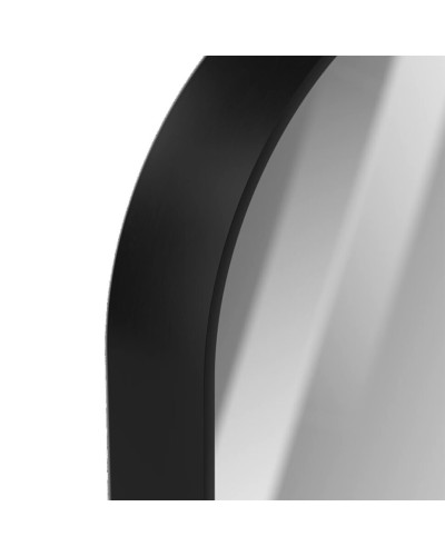 MERCURY - Зеркало 600х800 прямоуг. Rettangolo 6 (черный) нейтр.св. сенсор на зеркале