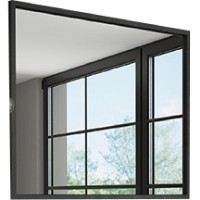 Зеркало Comforty Бредфорд 90 00004147988 Черное