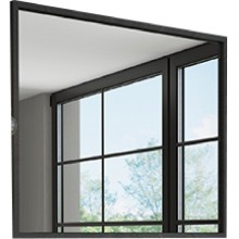 Зеркало Comforty Бредфорд 90 00004147988 Черное