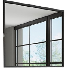 Зеркало Comforty Бредфорд 90 00004147988 Черное