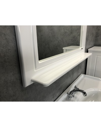 Зеркало Comforty Павия 100 00004147986 Белый глянец