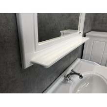 Зеркало Comforty Павия 100 00004147986 Белый глянец