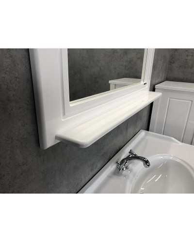 Зеркало Comforty Павия 100 00004147986 Белый глянец