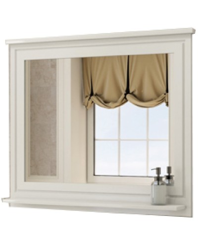 Зеркало Comforty Феррара 100 00004147993 Белый глянец