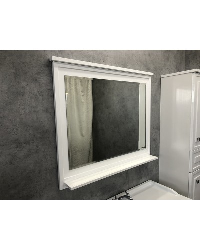 Зеркало Comforty Феррара 100 00004147993 Белый глянец
