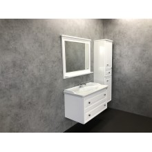 Зеркало Comforty Феррара 100 00004147993 Белый глянец