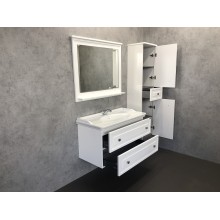 Зеркало Comforty Феррара 100 00004147993 Белый глянец