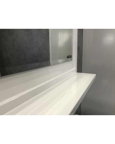 Зеркало Comforty Феррара 100 00004147993 Белый глянец