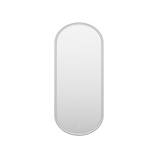 SATURN - Зеркало 500х1150 овальное Drom 1 (платина) нейтр.св. сенсор на зеркале