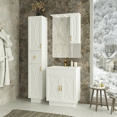 Амбра - 70 зеркало-шкаф прав. (свет)