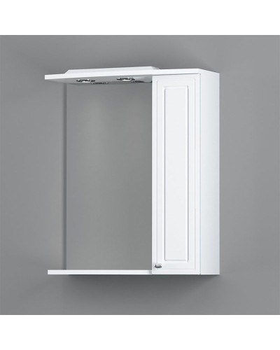 Зеркало со шкафом Damixa RedBlu Palace One 60 M41MPR0601WG с подсветкой Белый