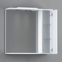 Зеркало со шкафом Damixa RedBlu Palace One 75 M41MPR0751WG с подсветкой Белый