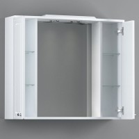 Зеркало со шкафом Damixa RedBlu Palace One 85 M41MPX0851WG с подсветкой Белый