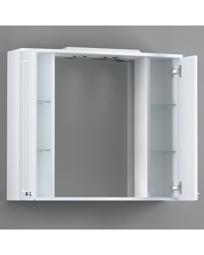 Зеркало со шкафом Damixa RedBlu Palace One 85 M41MPX0851WG с подсветкой Белый