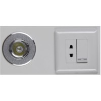 Зеркало со шкафом Aquanet Греция 110 171544 с подсветкой R Белое Swarovski