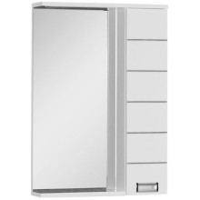 Зеркало со шкафом Aquanet Доминика 60 171918 с подсветкой R Белое