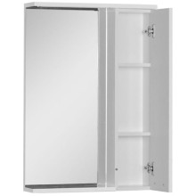 Зеркало со шкафом Aquanet Доминика 60 171918 с подсветкой R Белое