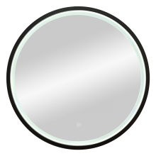 АЛЬФЕРАЦ - D600 Зеркало Led, с сенс. на зеркале, холодная подсветка, б/подогрева (Стайл ЗЛП1016)