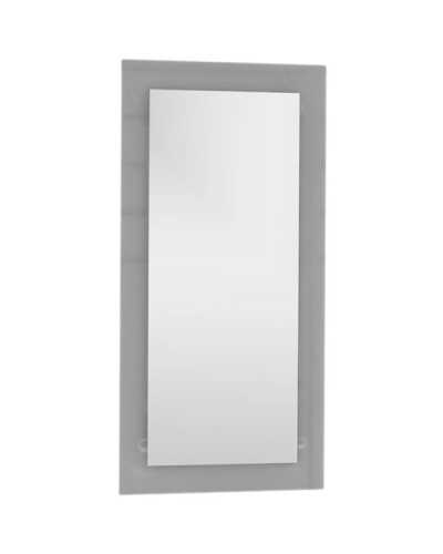 Зеркало Aquanet Нота 45 159094 с подсветкой Алюминий
