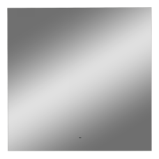 НЕМБУС -1000х1000 Зеркало Led, ореол с бесконт.сенс., холод.подсветка с подогревом (Треже ЗЛП397)