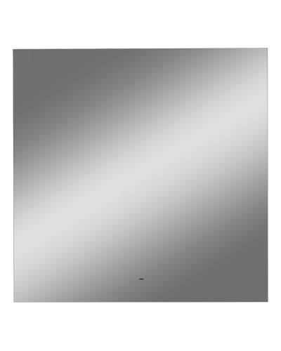 НЕМБУС -1000х1000 Зеркало Led, ореол с бесконт.сенс., холод.подсветка с подогревом (Треже ЗЛП397)