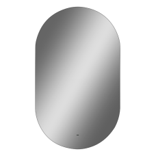 ТИТАВИН - 650х1100 Зеркало Led, ореол с бесконт.сенс., холод.подсветка с подогревом (Флер ЗЛП595)