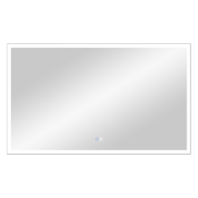 ВЕРИТАТЕ -1000х600 Зеркало Led, с сенс. на зеркале, холодная подсветка, с подогревом (Фрам ЗЛП538)
