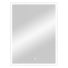 ВЕРИТАТЕ - 600х800 Зеркало Led, с сенс. на зеркале, холодная подсветка, с подогревом (Фрам ЗЛП891)