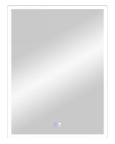 ВЕРИТАТЕ - 600х800 Зеркало Led, с сенс. на зеркале, холодная подсветка, с подогревом (Фрам ЗЛП891)