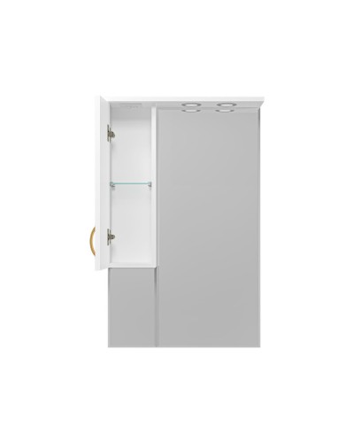 Амбра - 65 зеркало-шкаф лев. (свет)