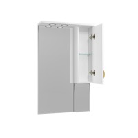 Амбра - 65 зеркало-шкаф прав. (свет)