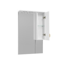 Амбра - 65 зеркало-шкаф прав. (свет)