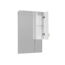 Амбра - 65 зеркало-шкаф прав. (свет)