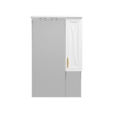 Амбра - 65 зеркало-шкаф прав. (свет)