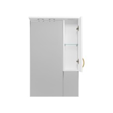 Амбра - 65 зеркало-шкаф прав. (свет)