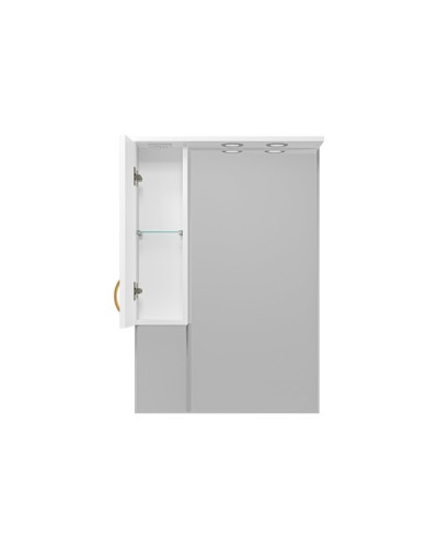 Амбра - 70 зеркало-шкаф лев. (свет)