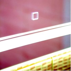 Зеркало Бриклаер Эстель-1 100 4627125414244 с подсветкой с сенсорным выключателем