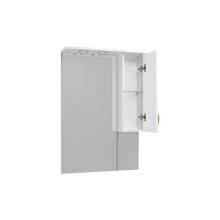 Амбра - 70 зеркало-шкаф прав. (свет)