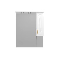 Амбра - 80 зеркало-шкаф прав. (свет)