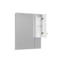 Амбра - 80 зеркало-шкаф прав. (свет)