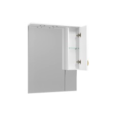 Амбра - 80 зеркало-шкаф прав. (свет)